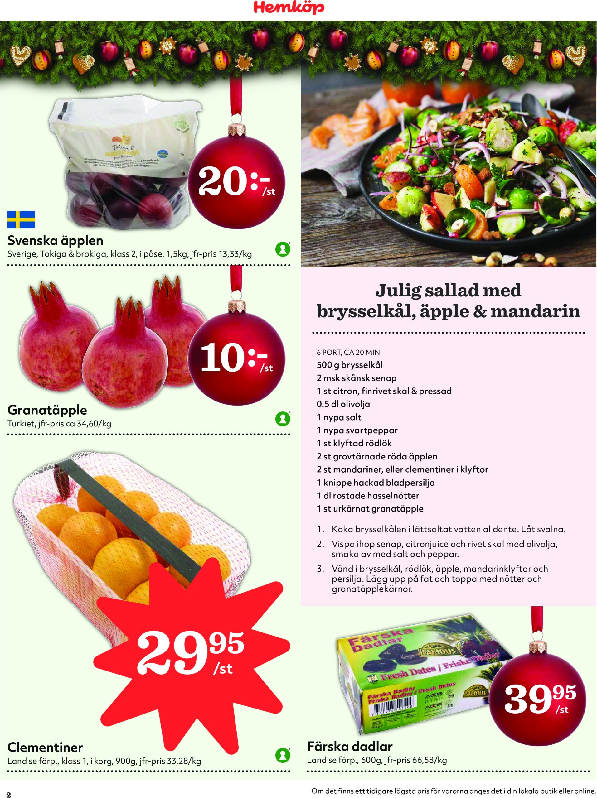 hemkop - Hemköp-reklambladet giltigt från 16/12 - 24/12 - page: 2