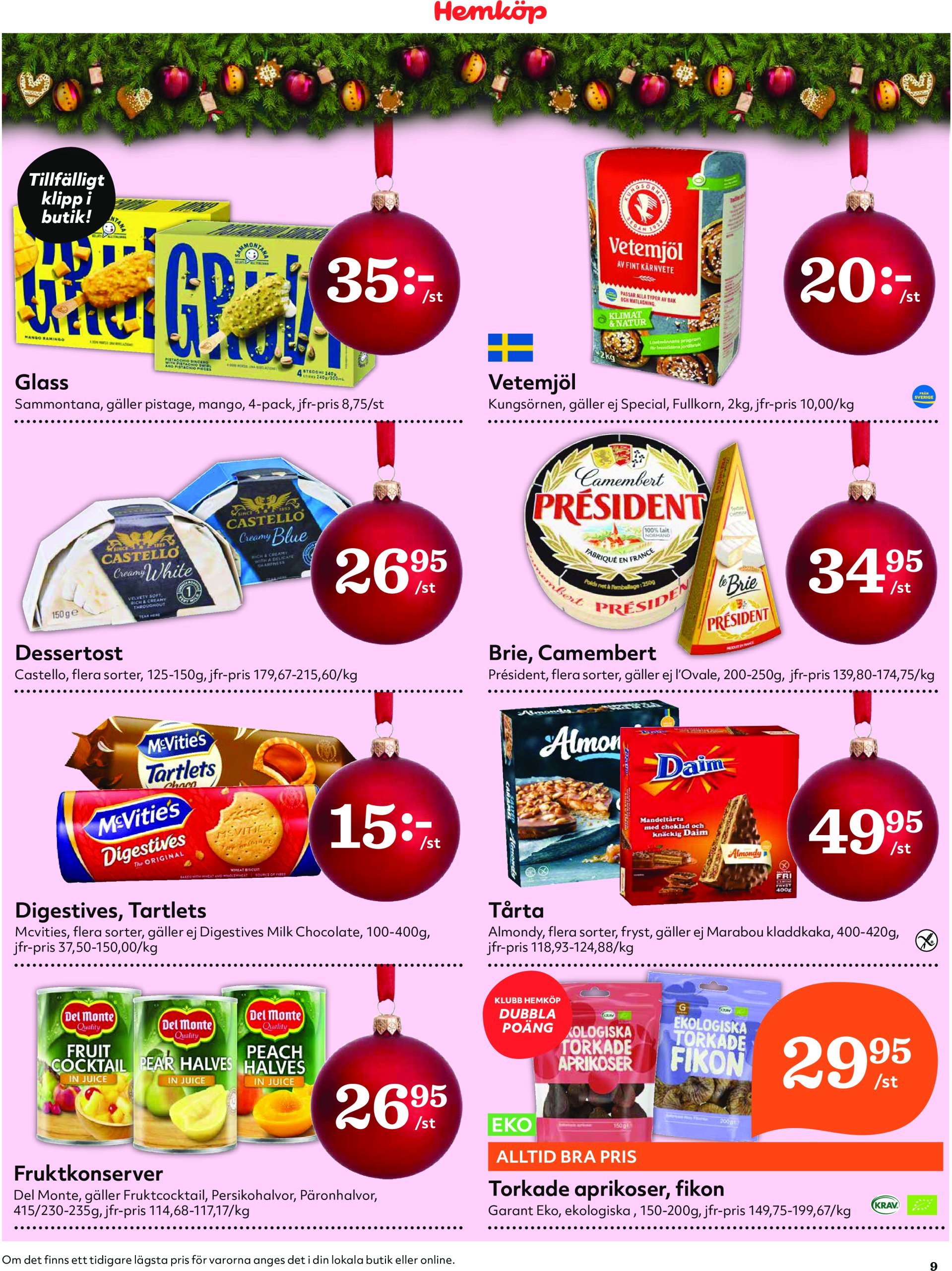 hemkop - Hemköp-reklambladet giltigt från 16/12 - 24/12 - page: 9