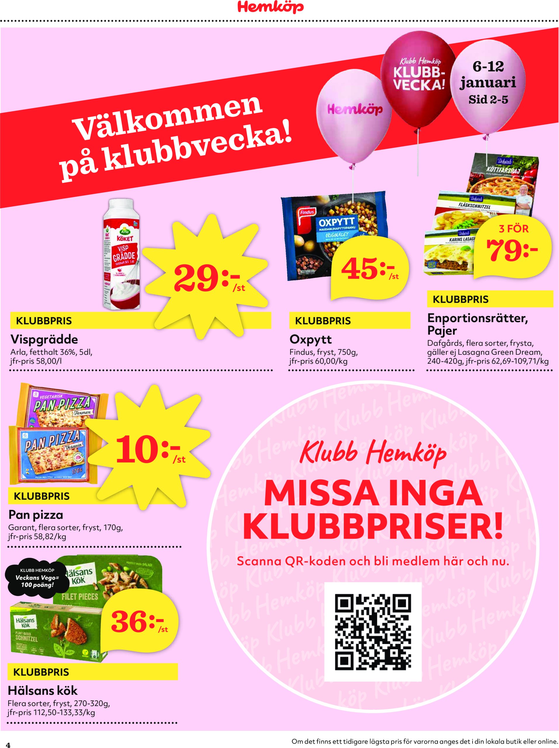 hemkop - Hemköp-reklambladet giltigt från 06/01 - 12/01 - page: 4