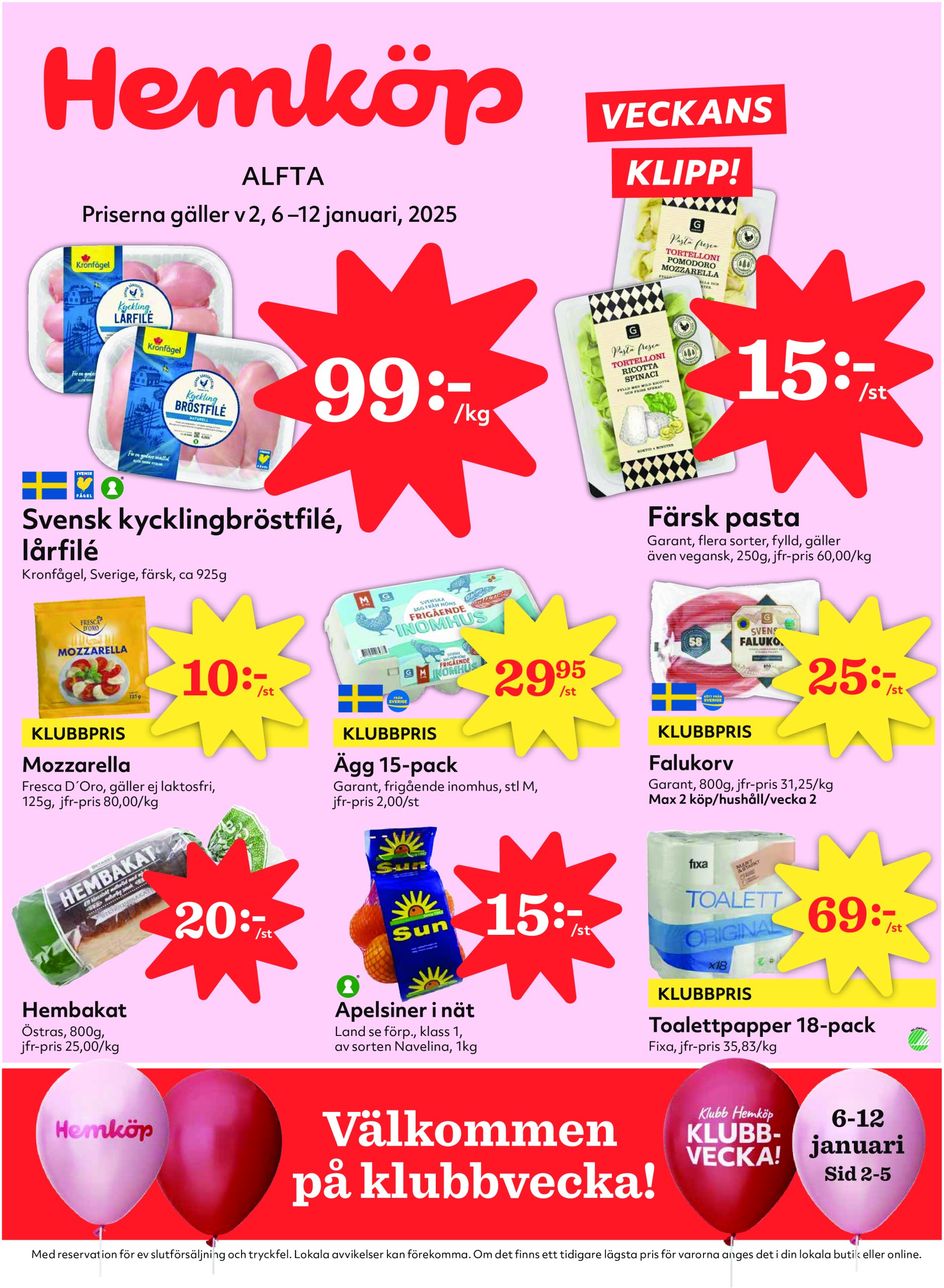 hemkop - Hemköp-reklambladet giltigt från 06/01 - 12/01