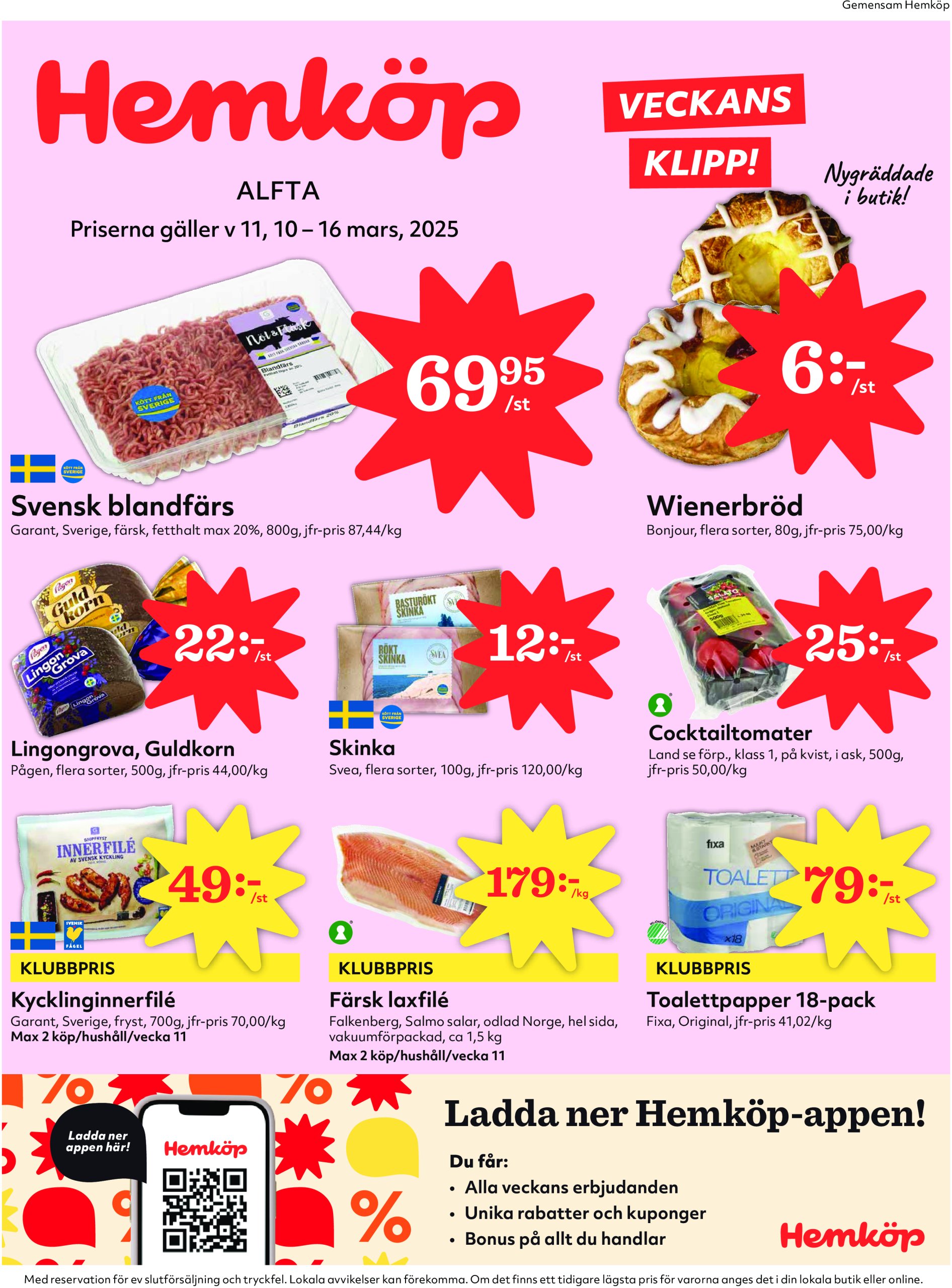 hemkop - Hemköp-reklambladet giltigt från 10/03 - 16/03