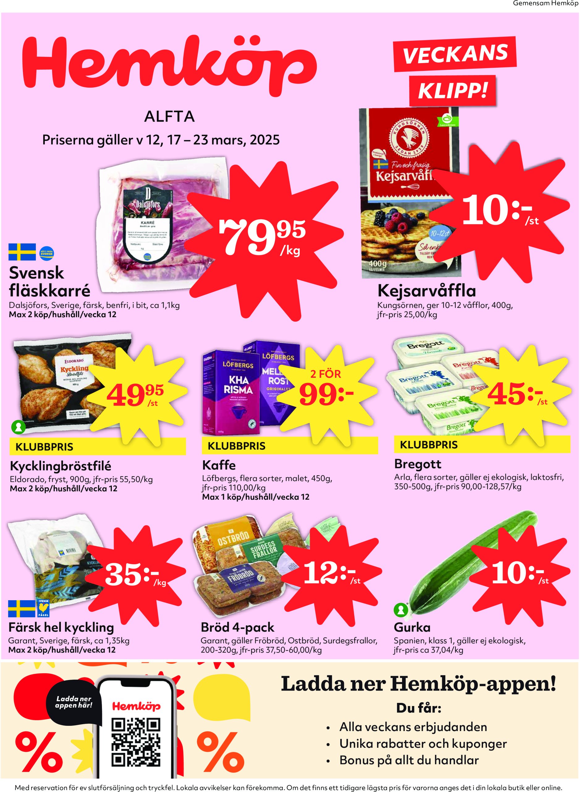 hemkop - Hemköp-reklambladet giltigt från 17/03 - 23/03