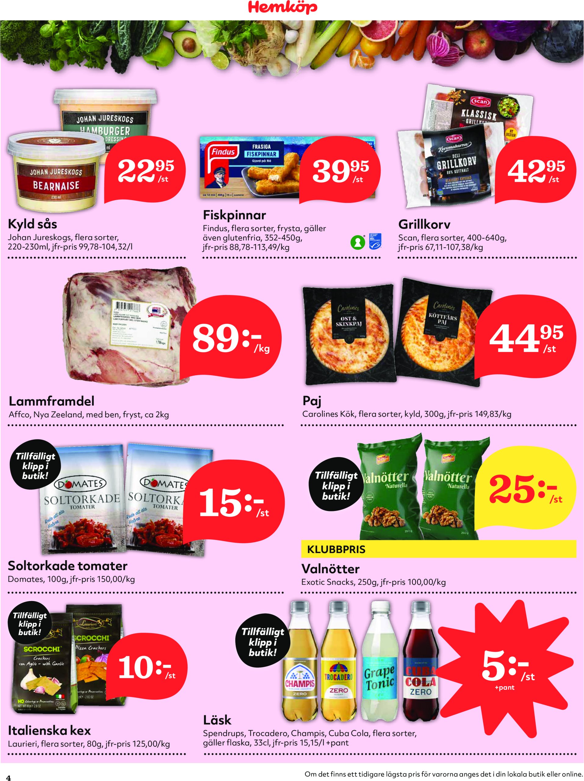 hemkop - Hemköp-reklambladet giltigt från 24/03 - 30/03 - page: 4