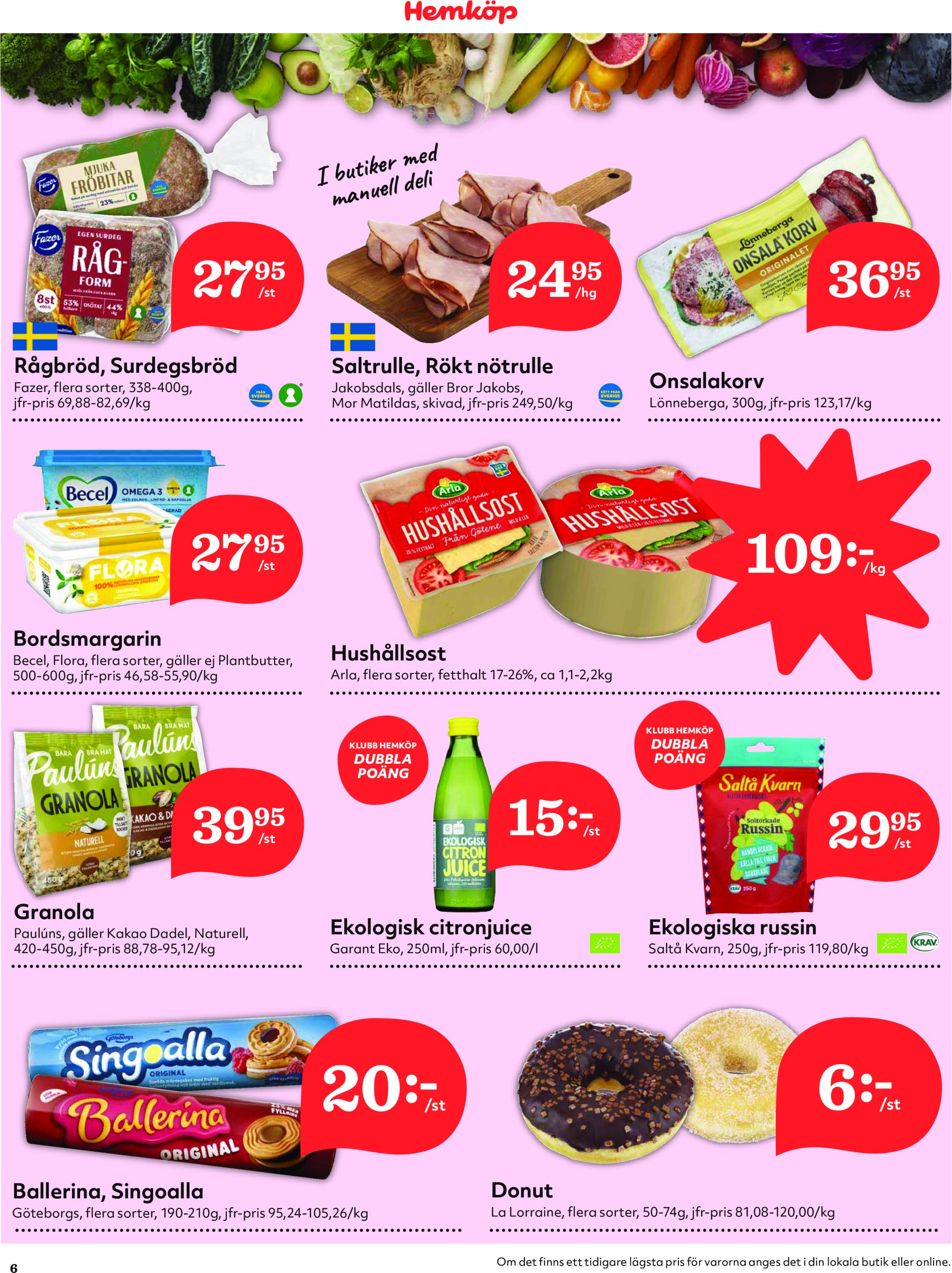 hemkop - Hemköp-reklambladet giltigt från 24/03 - 30/03 - page: 6