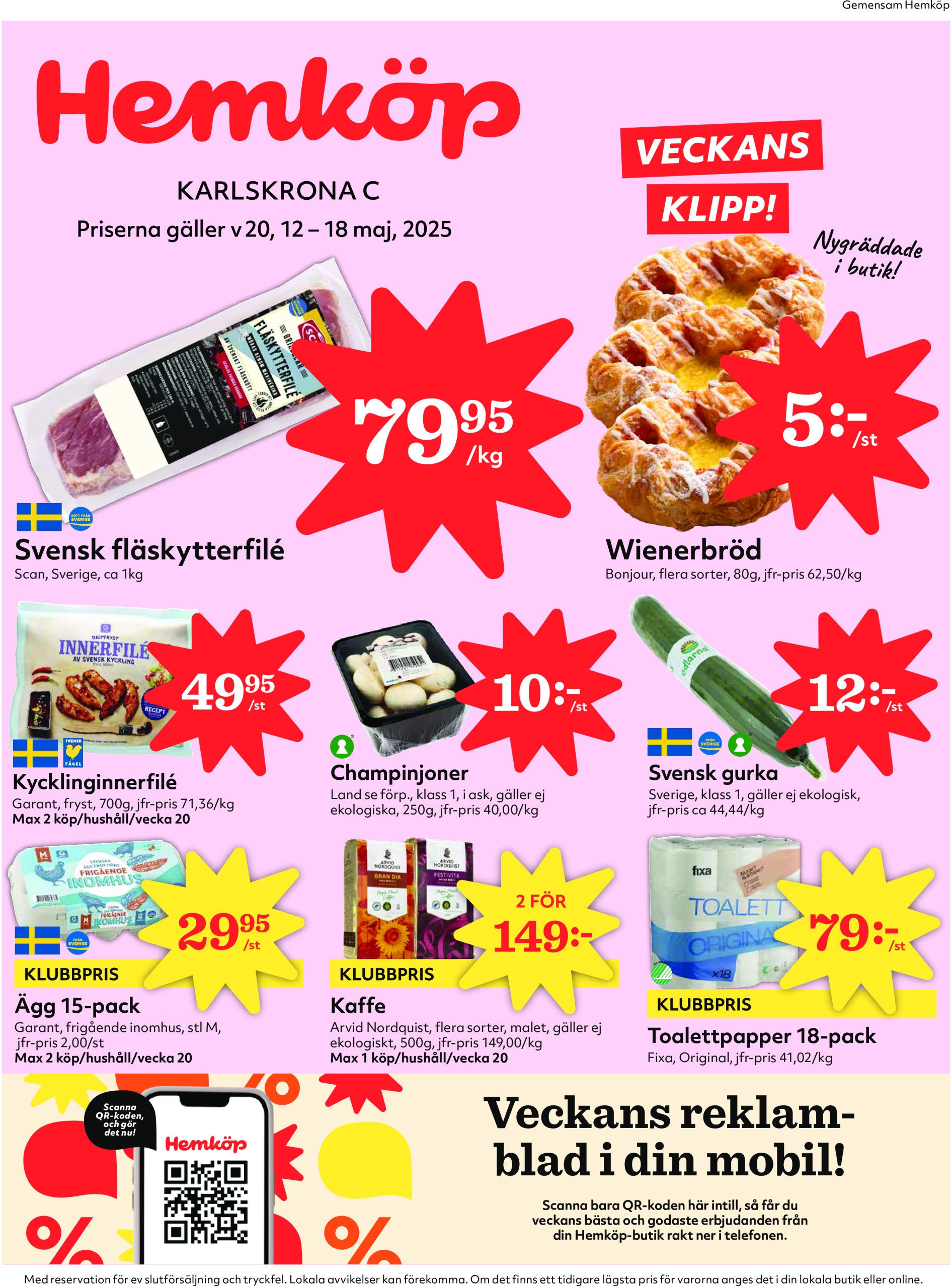 hemkop - Hemköp-reklambladet giltigt från 12/05 - 18/05