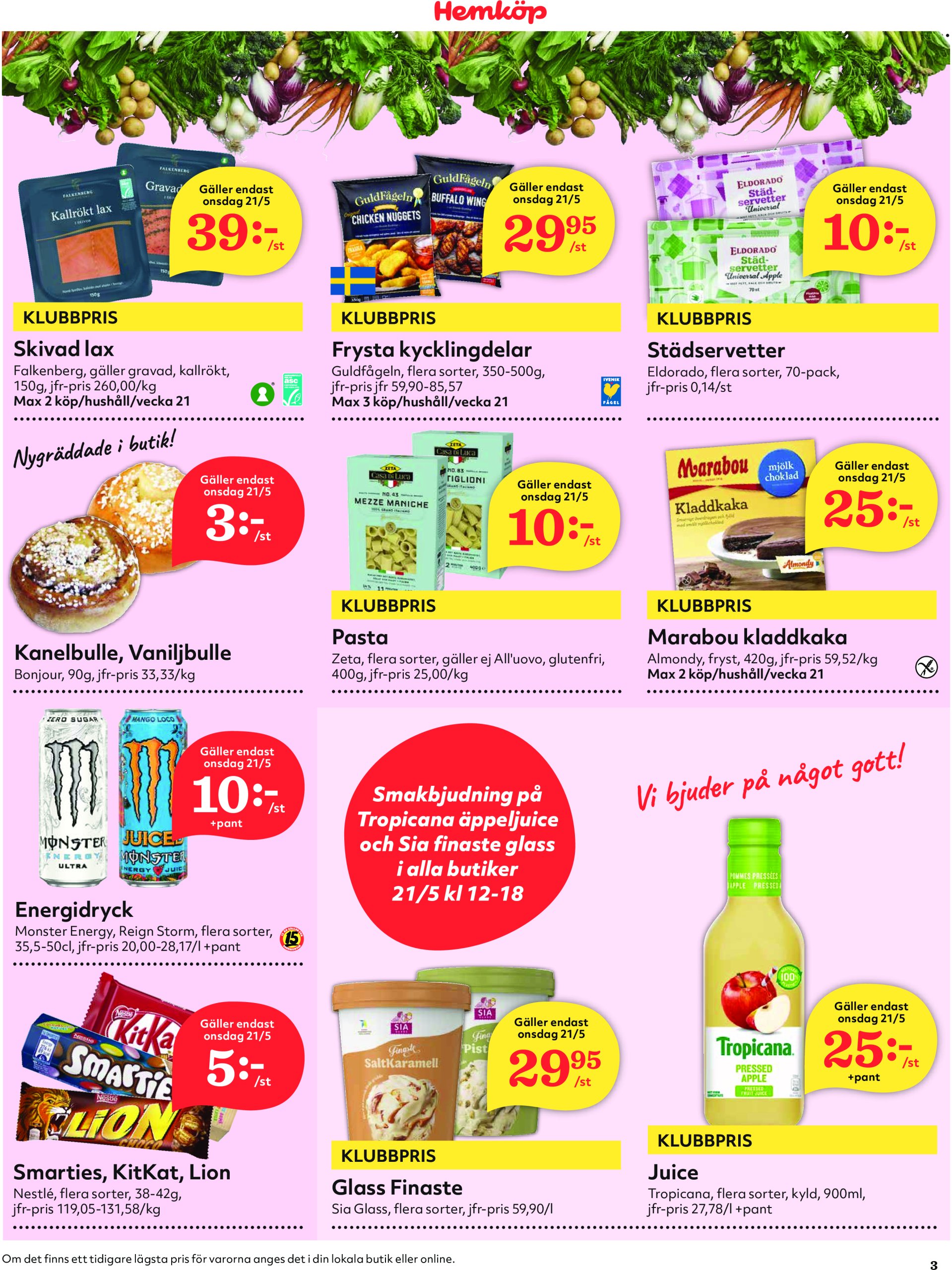 hemkop - Hemköp-reklambladet giltigt från 19/05 - 25/05 - page: 3