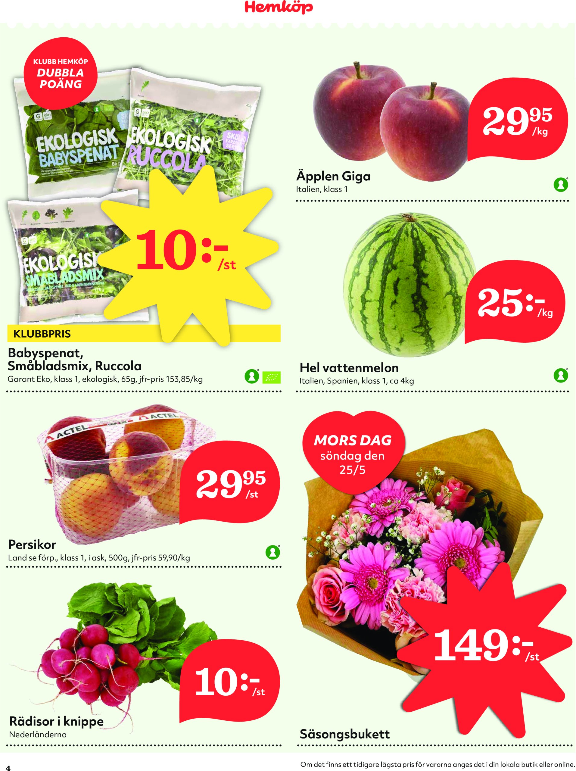 hemkop - Hemköp-reklambladet giltigt från 19/05 - 25/05 - page: 4