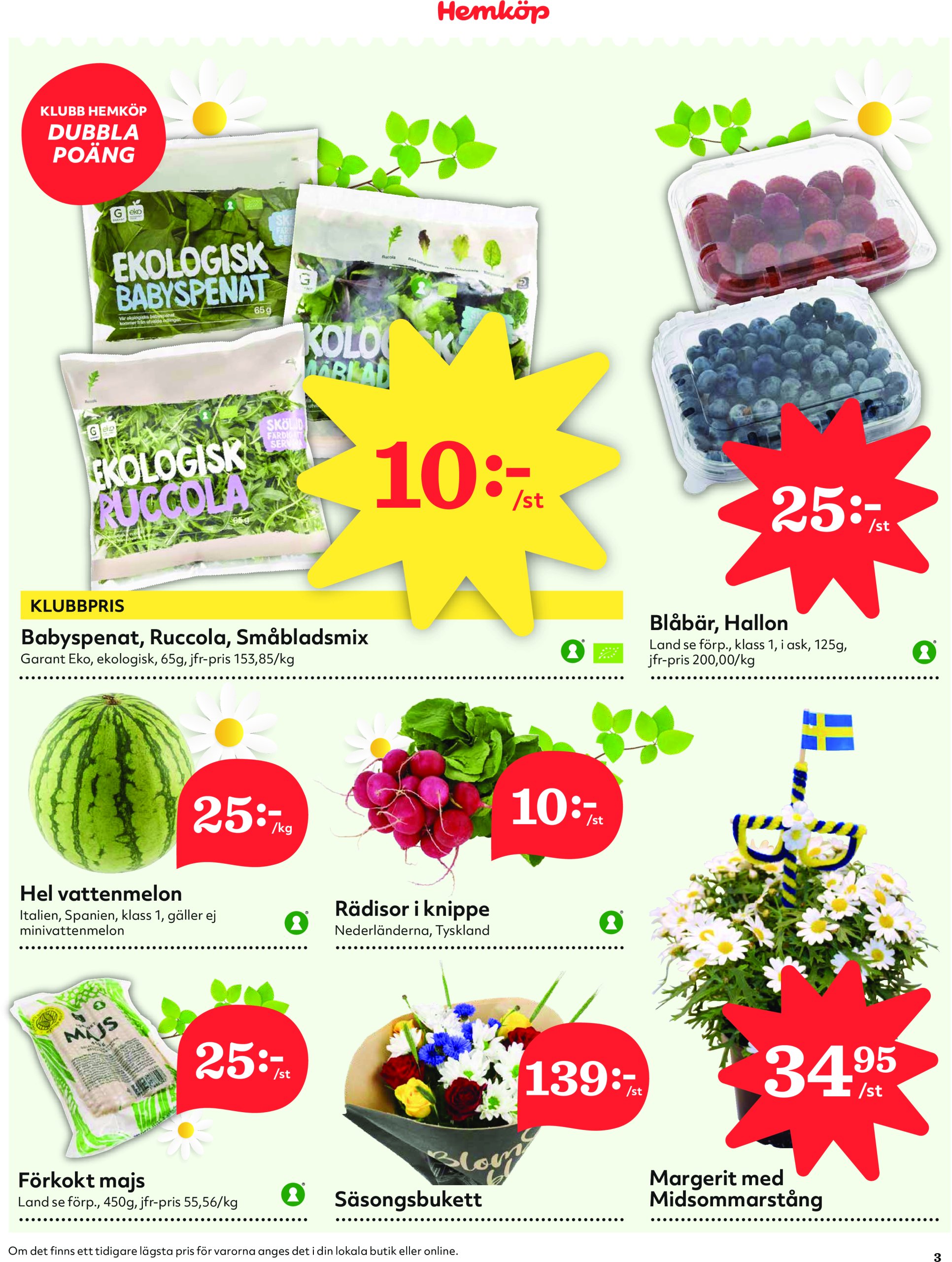 hemkop - Hemköp-reklambladet giltigt från 16/06 - 22/06 - page: 3