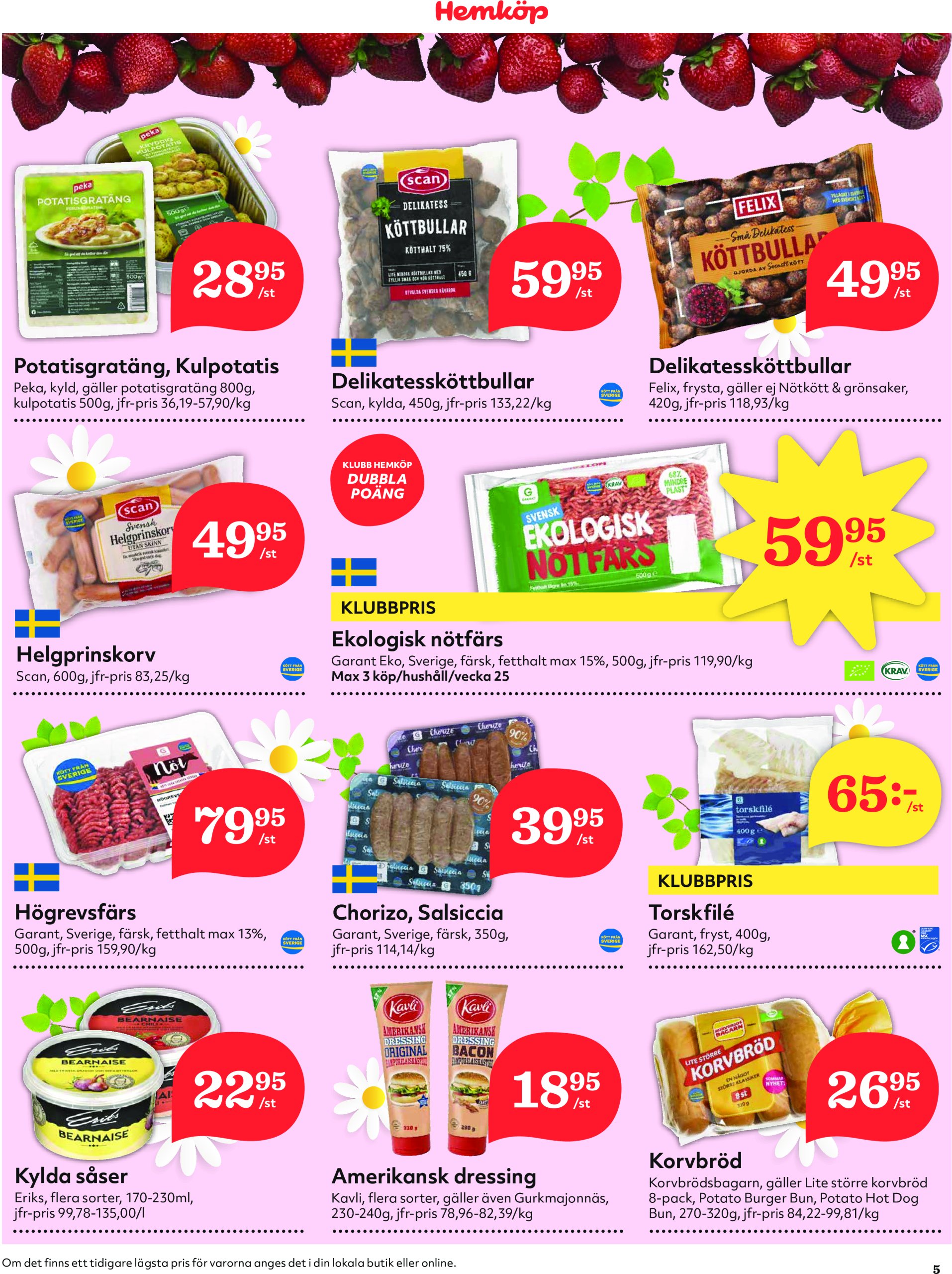 hemkop - Hemköp-reklambladet giltigt från 16/06 - 22/06 - page: 5