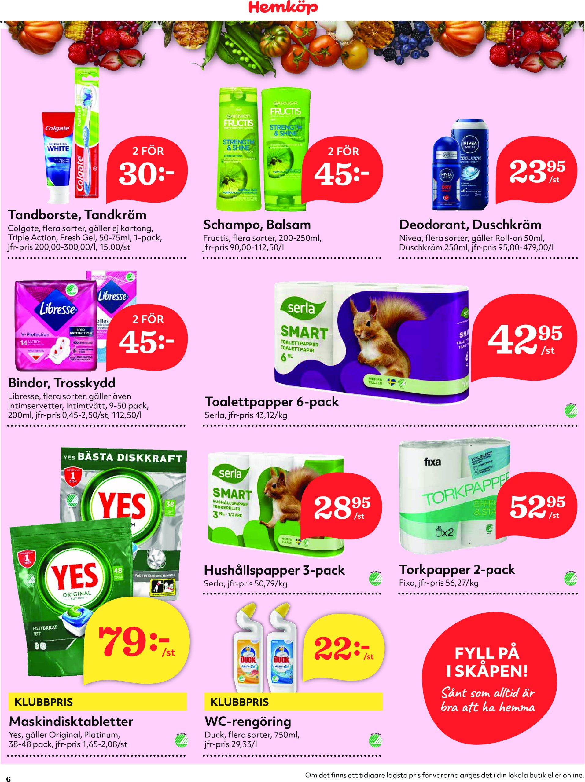hemkop - Hemköp-reklambladet giltigt från 23/06 - 29/06 - page: 6