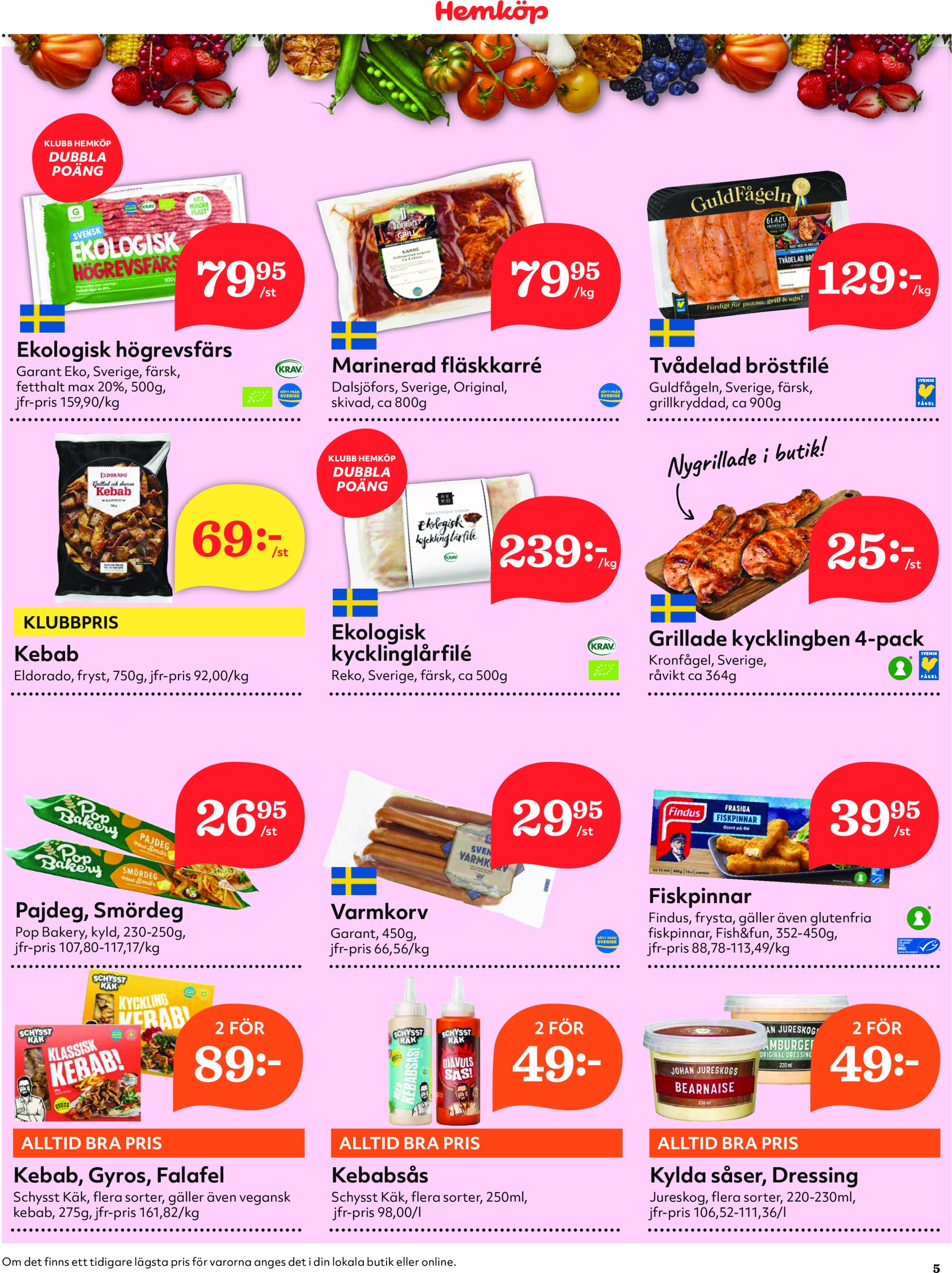 hemkop - Hemköp-reklambladet giltigt från 23/06 - 29/06 - page: 5