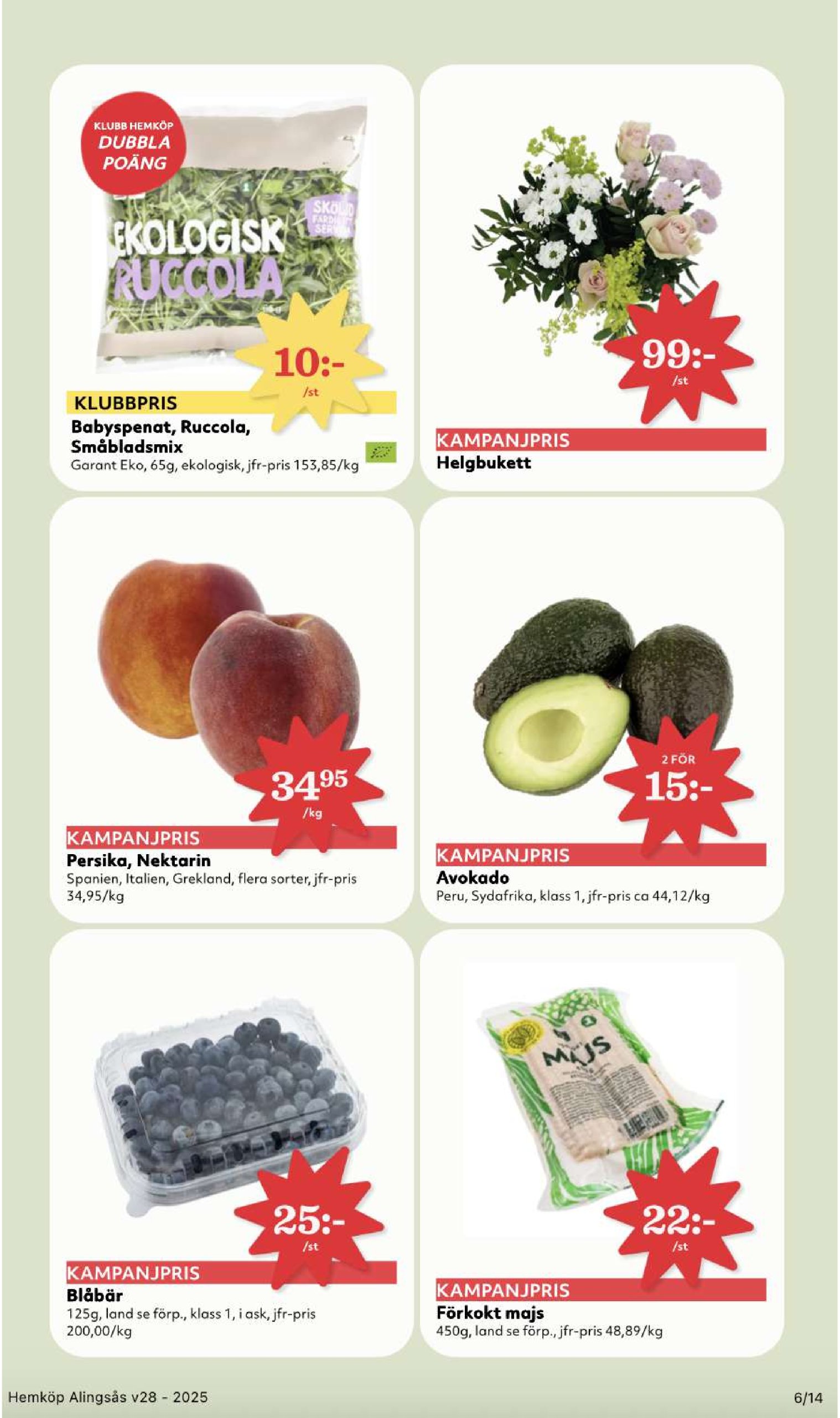 hemkop - Hemköp-reklambladet giltigt från 07/07 - 14/07 - page: 6