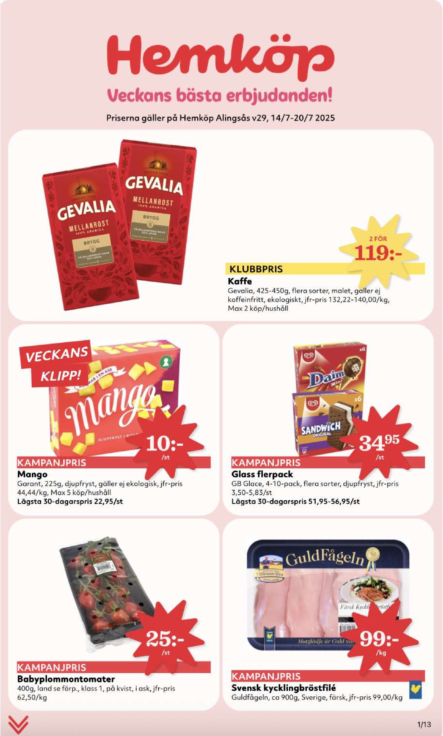 hemkop - Hemköp-reklambladet giltigt från 14/07 - 20/07