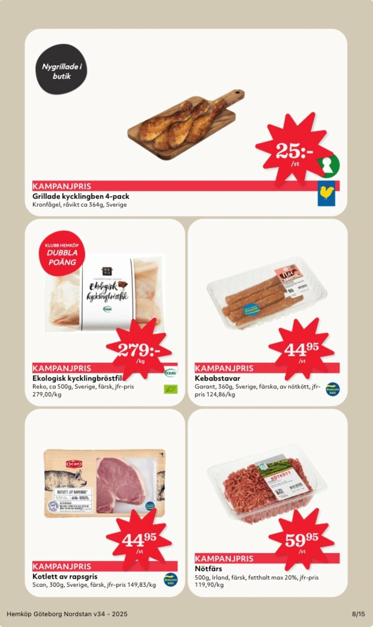 hemkop - Hemköp-reklambladet giltigt från 18/08 - 24/08 - page: 8
