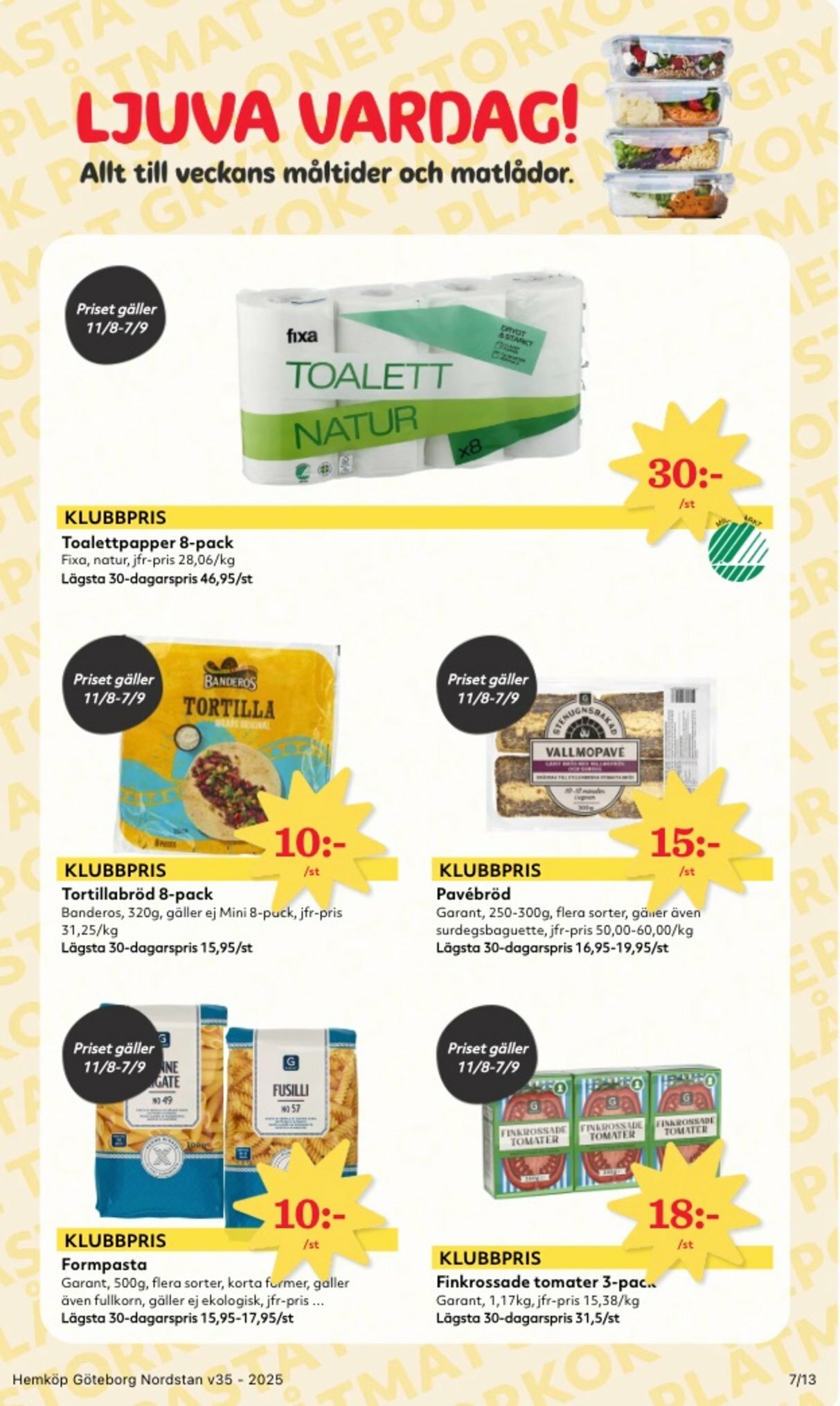hemkop - Hemköp-reklambladet giltigt från 25/08 - 31/08 - page: 7