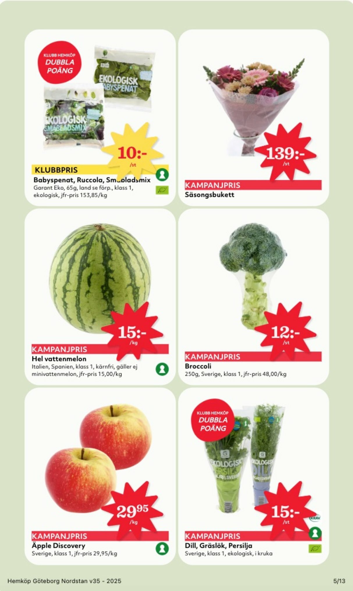hemkop - Hemköp-reklambladet giltigt från 25/08 - 31/08 - page: 5