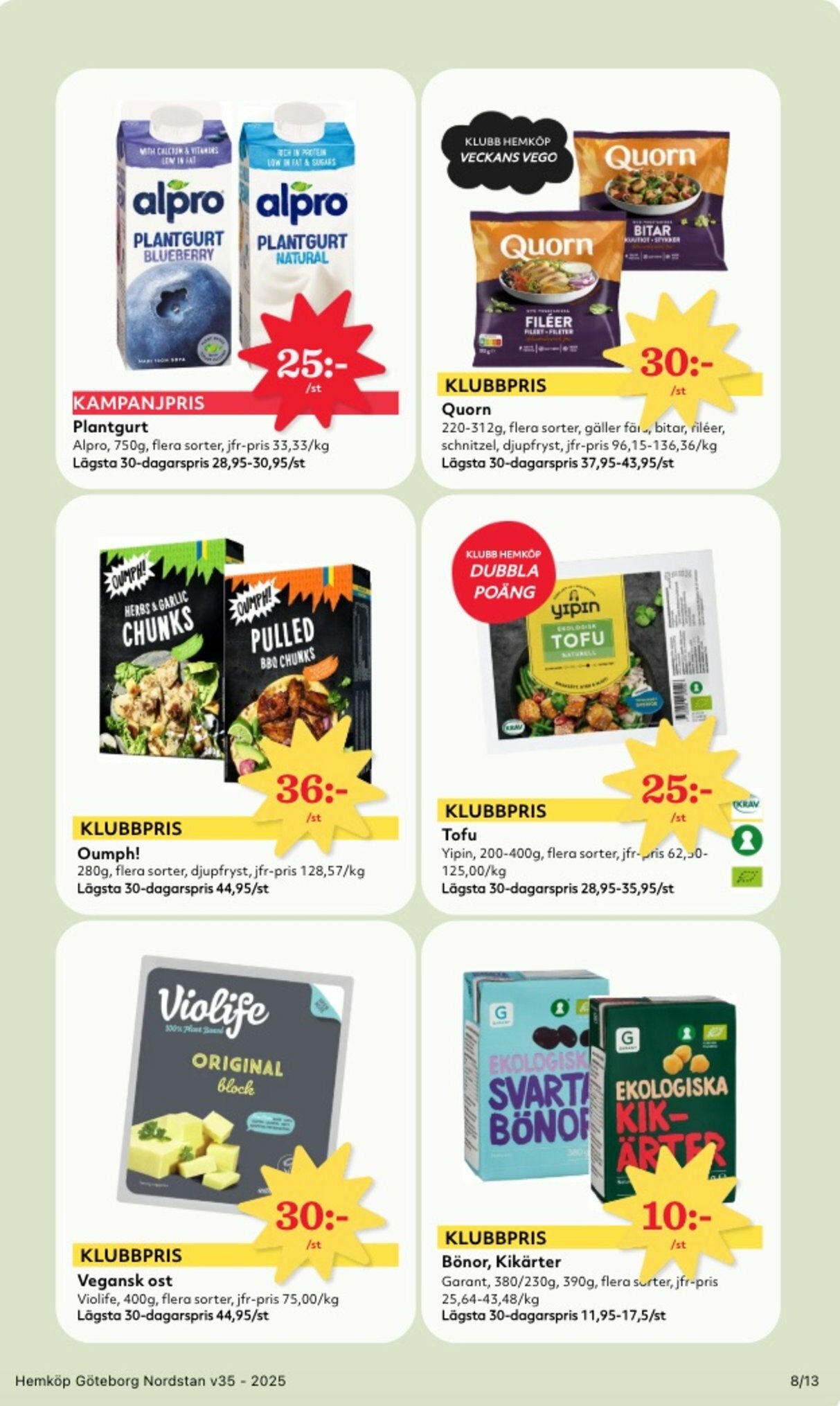 hemkop - Hemköp-reklambladet giltigt från 25/08 - 31/08 - page: 8