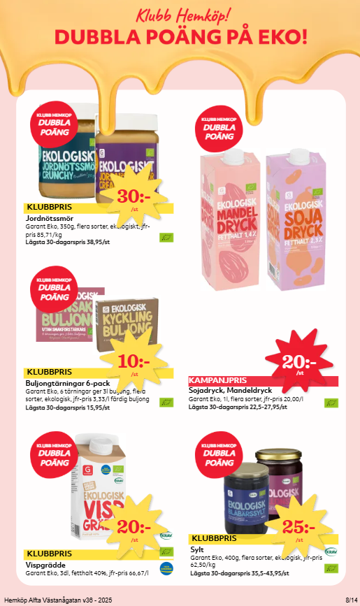 hemkop - Hemköp-reklambladet giltigt från 01/09 - 07/09 - page: 8