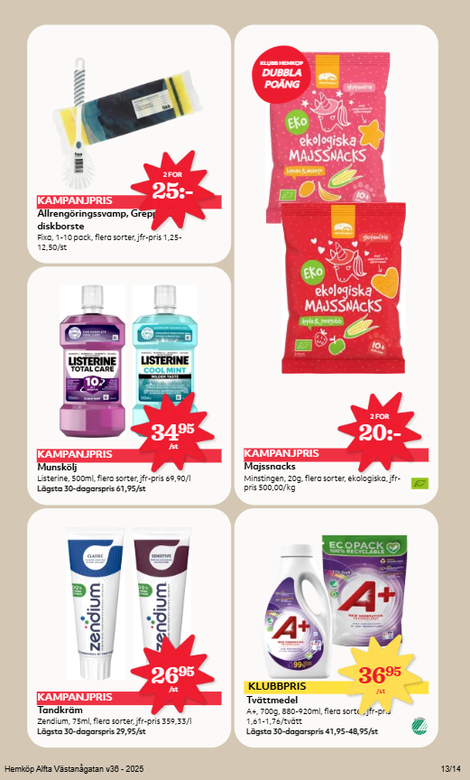 hemkop - Hemköp-reklambladet giltigt från 01/09 - 07/09 - page: 13