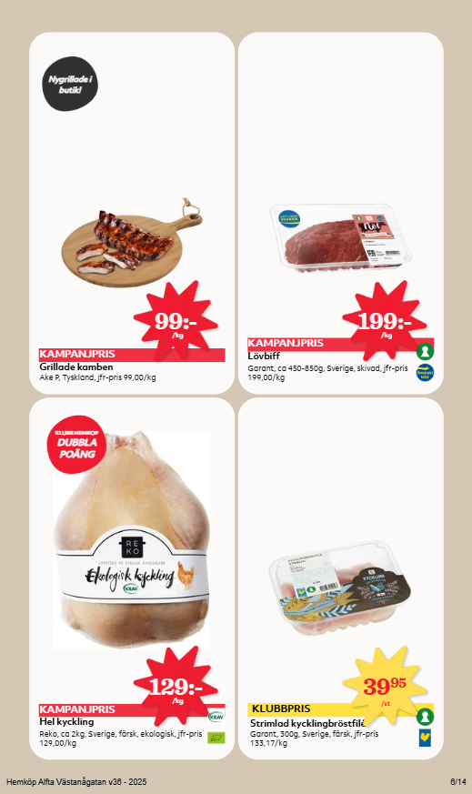 hemkop - Hemköp-reklambladet giltigt från 01/09 - 07/09 - page: 6