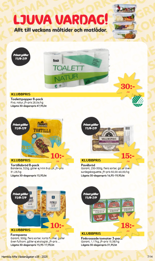 hemkop - Hemköp-reklambladet giltigt från 01/09 - 07/09 - page: 7