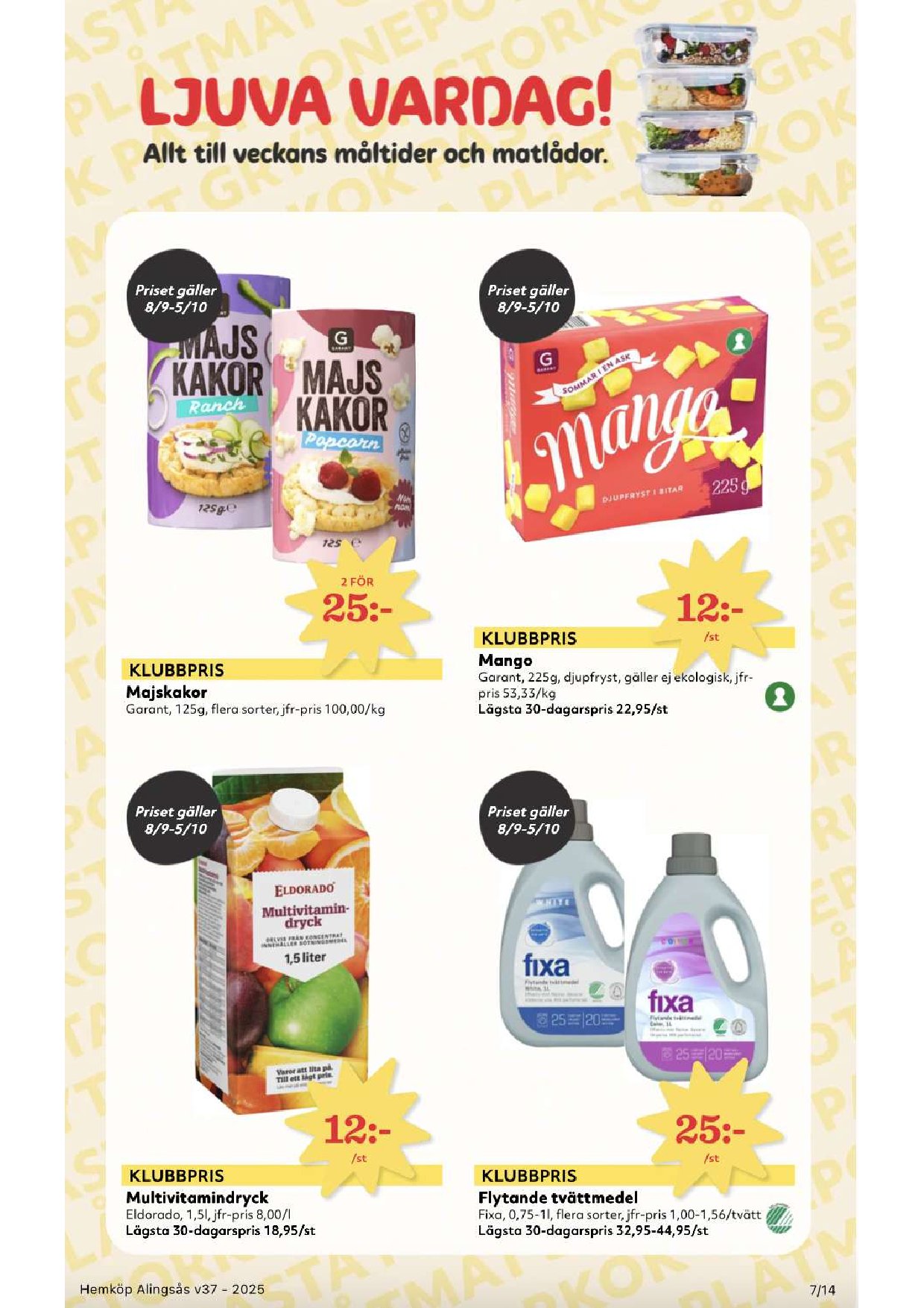 hemkop - Hemköp-reklambladet giltigt från 08/09 - 14/09 - page: 7