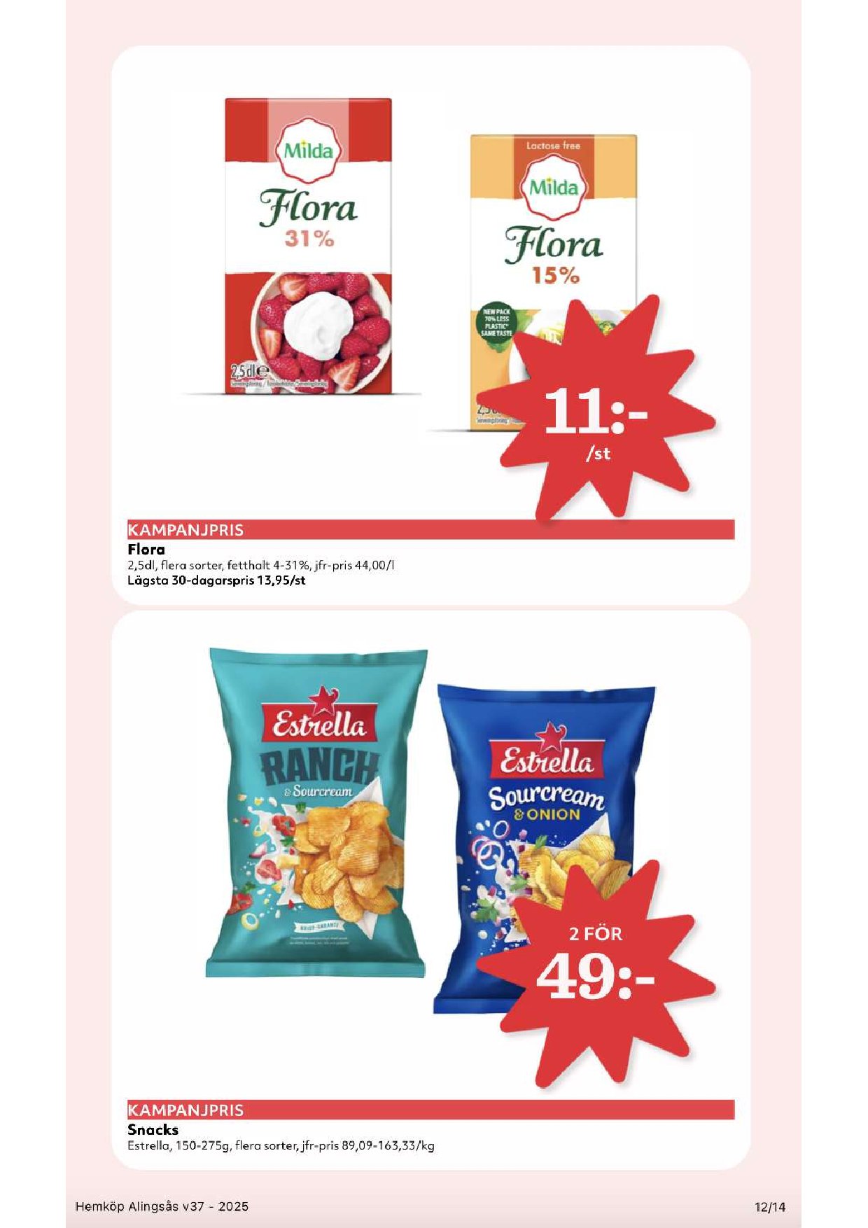 hemkop - Hemköp-reklambladet giltigt från 08/09 - 14/09 - page: 12