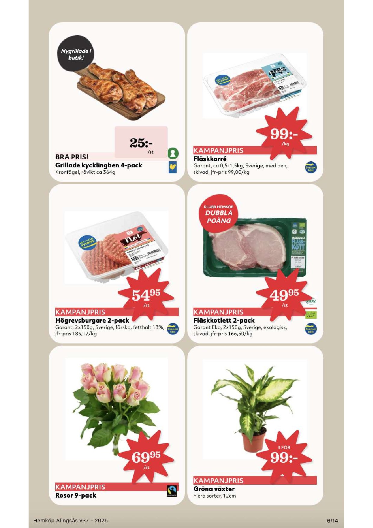 hemkop - Hemköp-reklambladet giltigt från 08/09 - 14/09 - page: 6