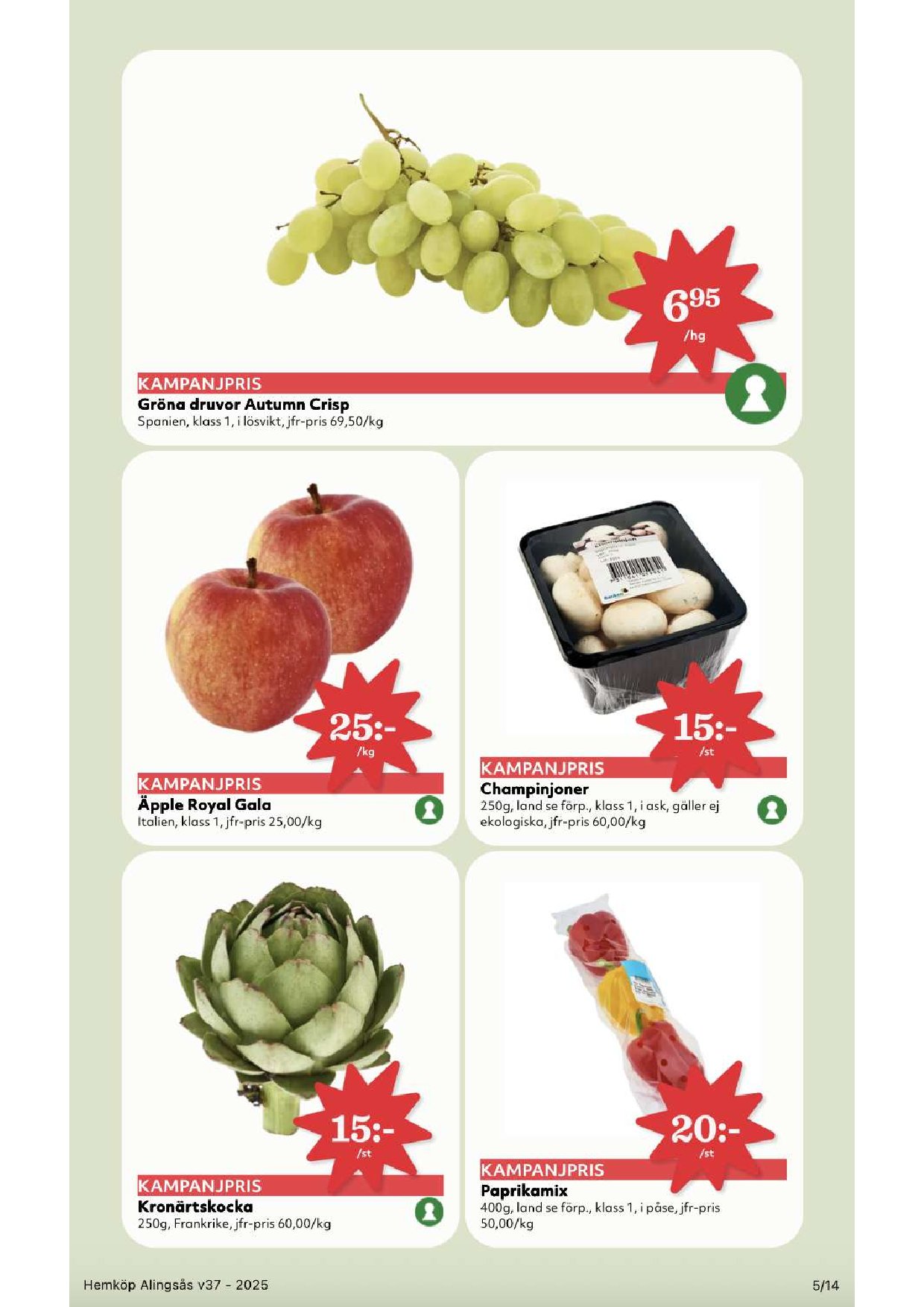 hemkop - Hemköp-reklambladet giltigt från 08/09 - 14/09 - page: 5