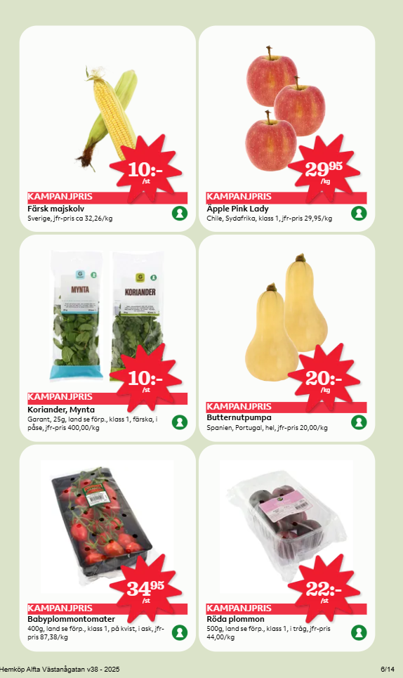 hemkop - Hemköp-reklambladet giltigt från 15/09 - 21/09 - page: 6