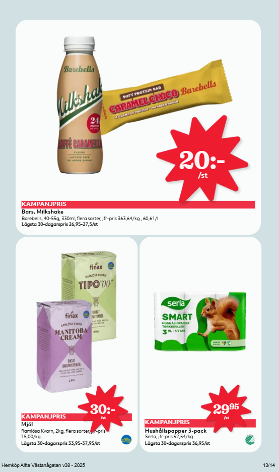 hemkop - Hemköp-reklambladet giltigt från 15/09 - 21/09 - page: 13