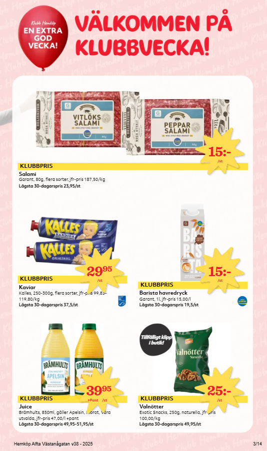 hemkop - Hemköp-reklambladet giltigt från 15/09 - 21/09 - page: 3