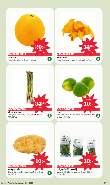 hemkop - Hemköp-reklambladet giltigt från 22/09 - 28/09 - page: 5