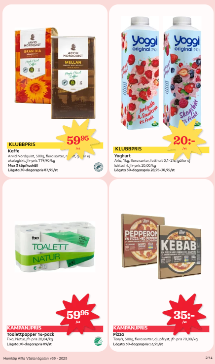 hemkop - Hemköp-reklambladet giltigt från 22/09 - 28/09 - page: 2