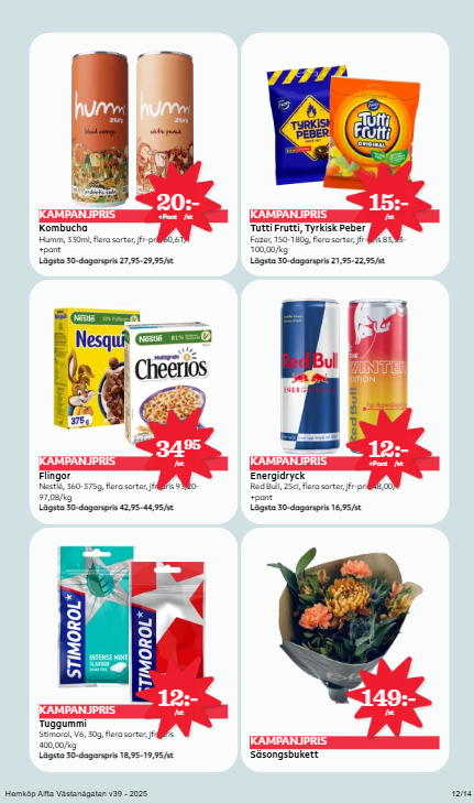 hemkop - Hemköp-reklambladet giltigt från 22/09 - 28/09 - page: 12