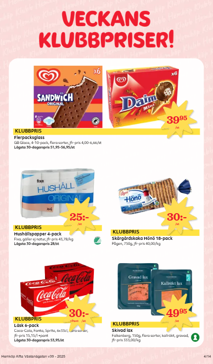 hemkop - Hemköp-reklambladet giltigt från 22/09 - 28/09 - page: 4
