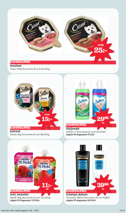 hemkop - Hemköp-reklambladet giltigt från 22/09 - 28/09 - page: 13