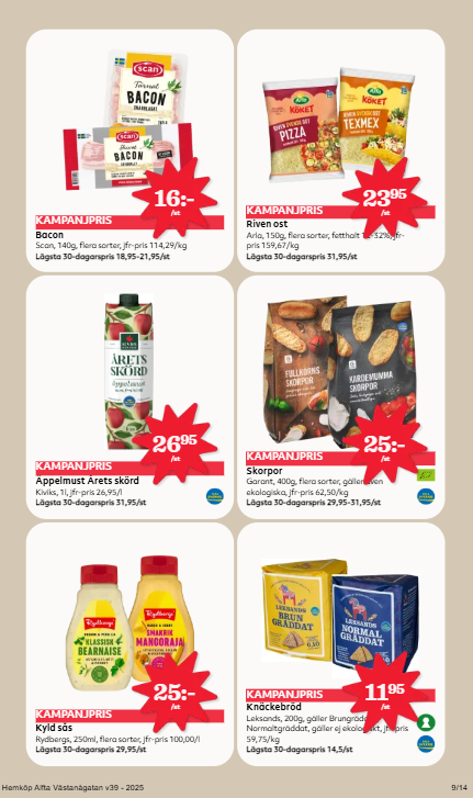 hemkop - Hemköp-reklambladet giltigt från 22/09 - 28/09 - page: 9