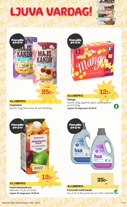 hemkop - Hemköp-reklambladet giltigt från 22/09 - 28/09 - page: 7