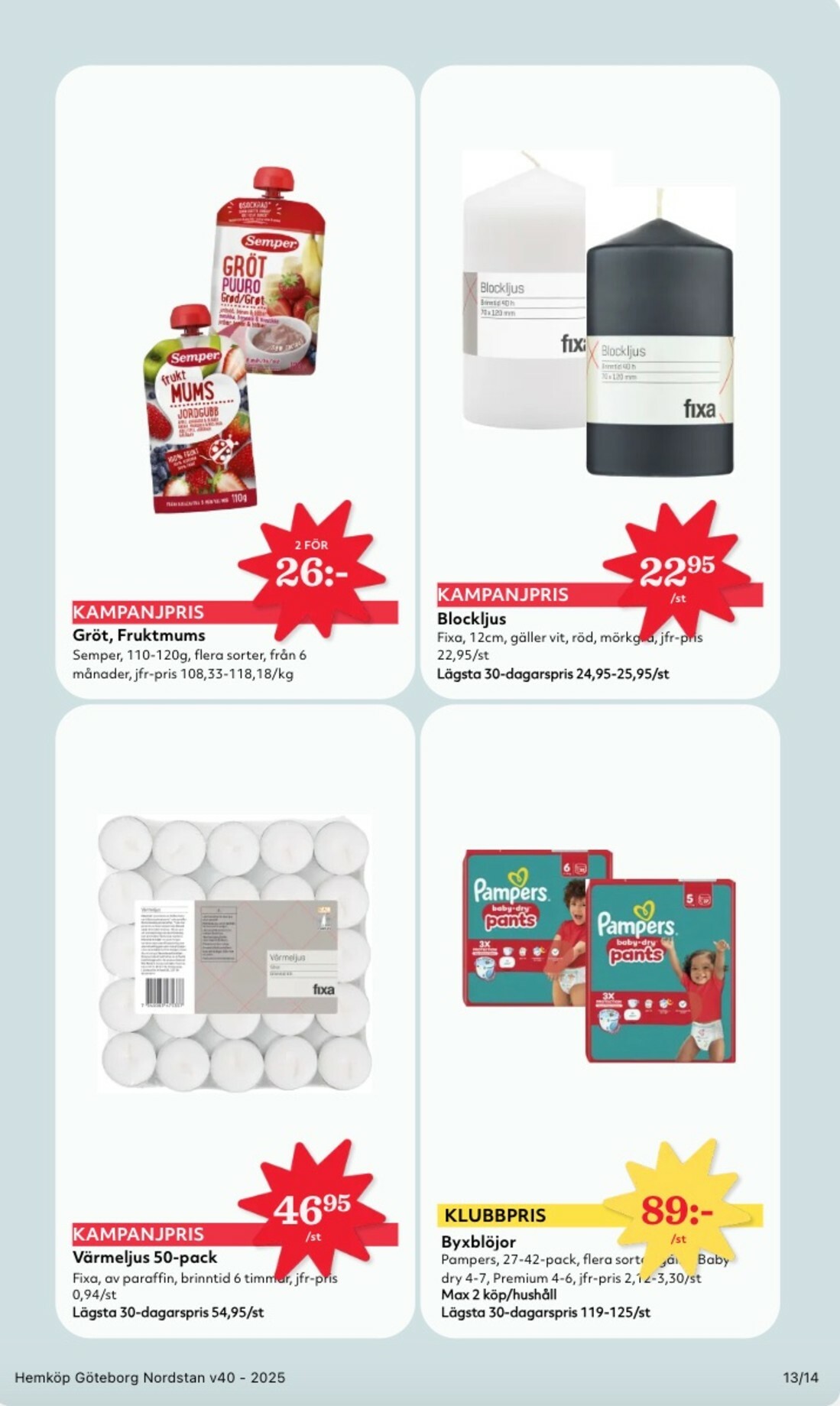 hemkop - Hemköp-reklambladet giltigt från 29/09 - 05/10 - page: 13