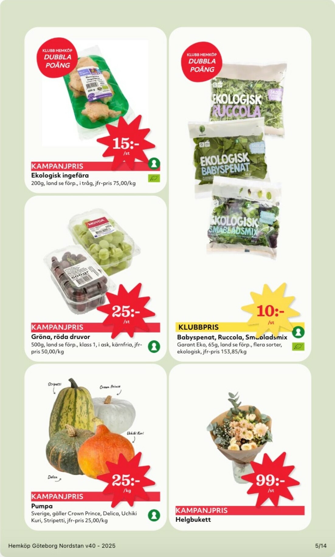 hemkop - Hemköp-reklambladet giltigt från 29/09 - 05/10 - page: 5