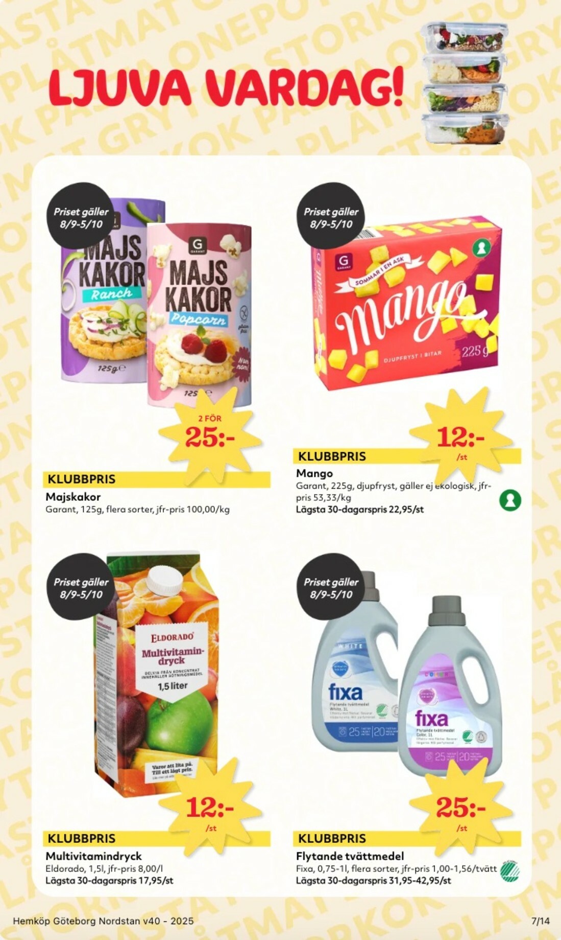 hemkop - Hemköp-reklambladet giltigt från 29/09 - 05/10 - page: 7