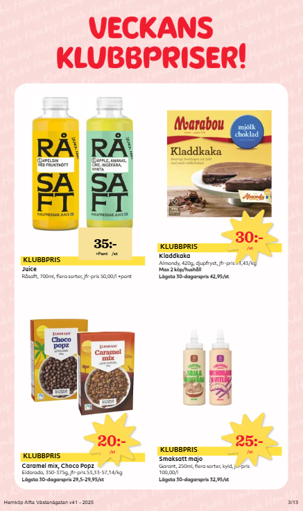 hemkop - Hemköp-reklambladet giltigt från 06/10 - 12/10 - page: 3