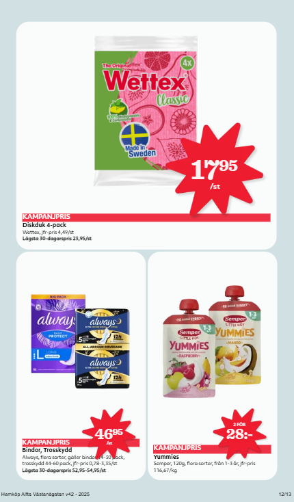 hemkop - Hemköp-reklambladet giltigt från 13/10 - 19/10 - page: 12