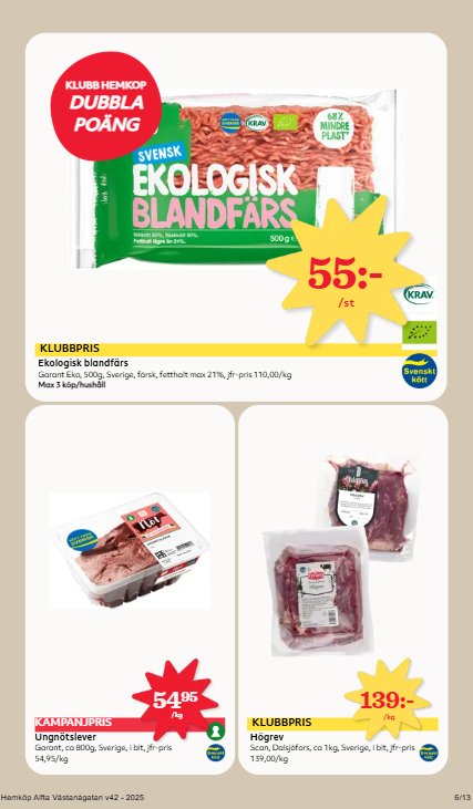 hemkop - Hemköp-reklambladet giltigt från 13/10 - 19/10 - page: 6