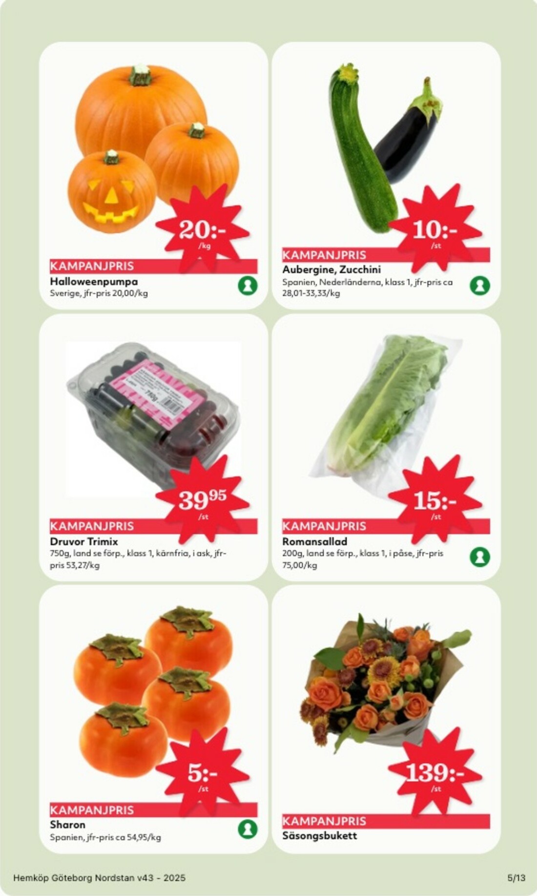 hemkop - Hemköp-reklambladet giltigt från 20/10 - 26/10 - page: 5