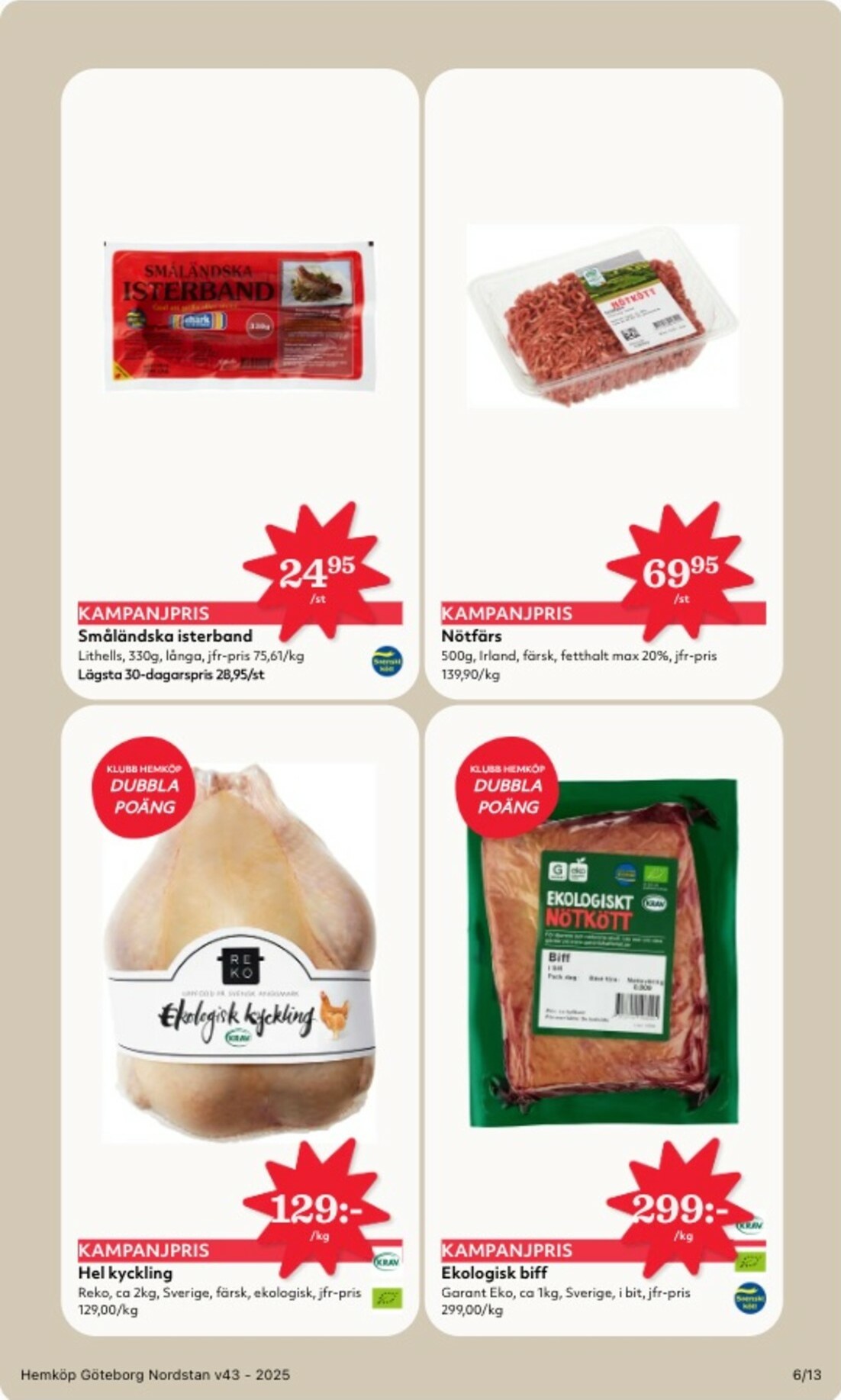hemkop - Hemköp-reklambladet giltigt från 20/10 - 26/10 - page: 6