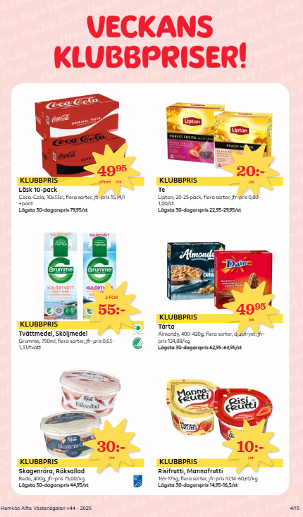 hemkop - Hemköp-reklambladet giltigt från 27/10 - 02/11 - page: 4