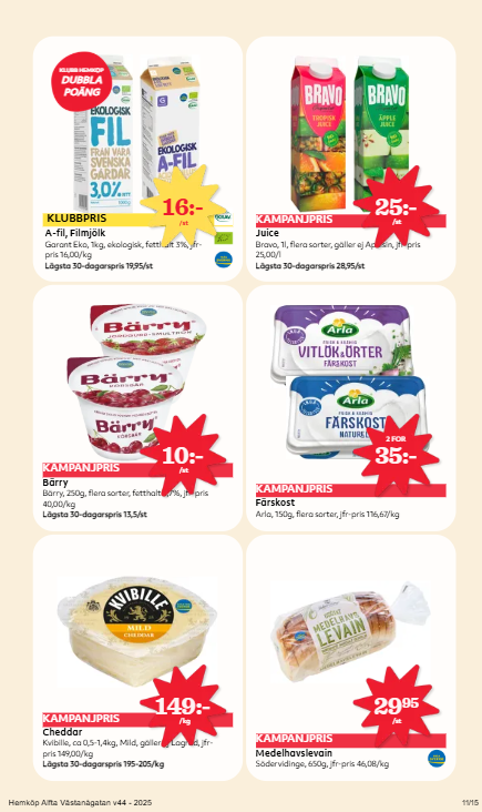 hemkop - Hemköp-reklambladet giltigt från 27/10 - 02/11 - page: 11