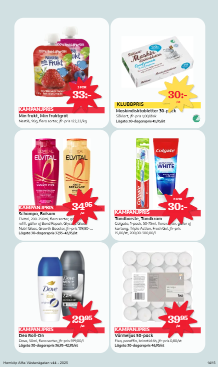 hemkop - Hemköp-reklambladet giltigt från 27/10 - 02/11 - page: 14